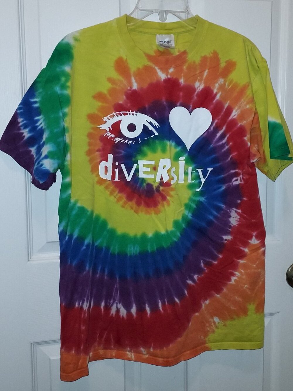 USF TIE-DYE Shirt 👁️ ❤️ I Diversity Office of Multicultural Affairs Adult L